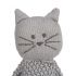 Knitted Baby Comforter Little Chums cat