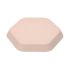 Plate Geo powder pink - dětský talířek