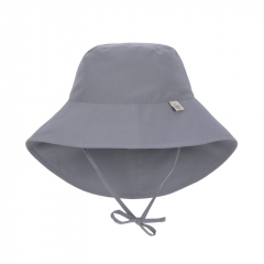 Sun Protection Long Neck Hat grey 07-18 mo.