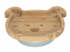 Lässig 4babies Platter Bamboo Wood Chums Dog